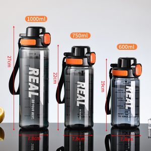 600ml 700ml push clear water bottle bpa free tritan plastic kids water bottle for boys leakproof dishwasher safe