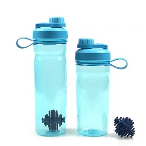 New Custom Print Eco Friendly Plastic Tritan Protein Shaker Bottle with Mixing Ball Workout Bodybuilding Fitness Water Bottles